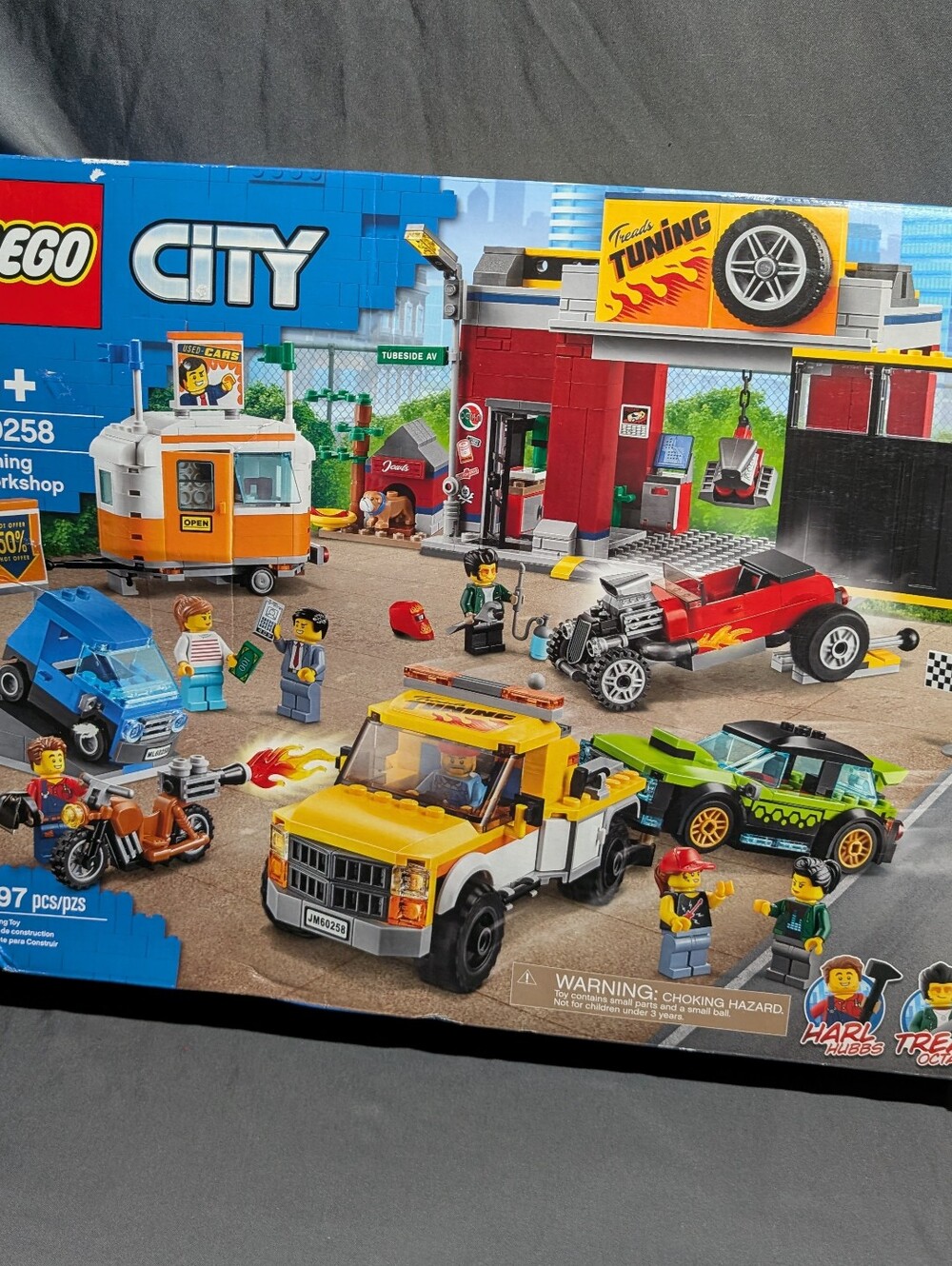 Lego City 60258 Tuning Workshop Sealed Bags Incomplete *Read